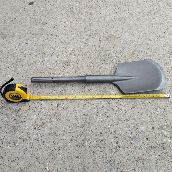 Demo Hammer Bit - Spade - Laying Down - Wired Equipment Inc - (940) 202-8413